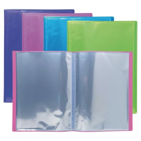 1928 Polypropylene A4 Display Book, 30 Pockets - Pack of 4
