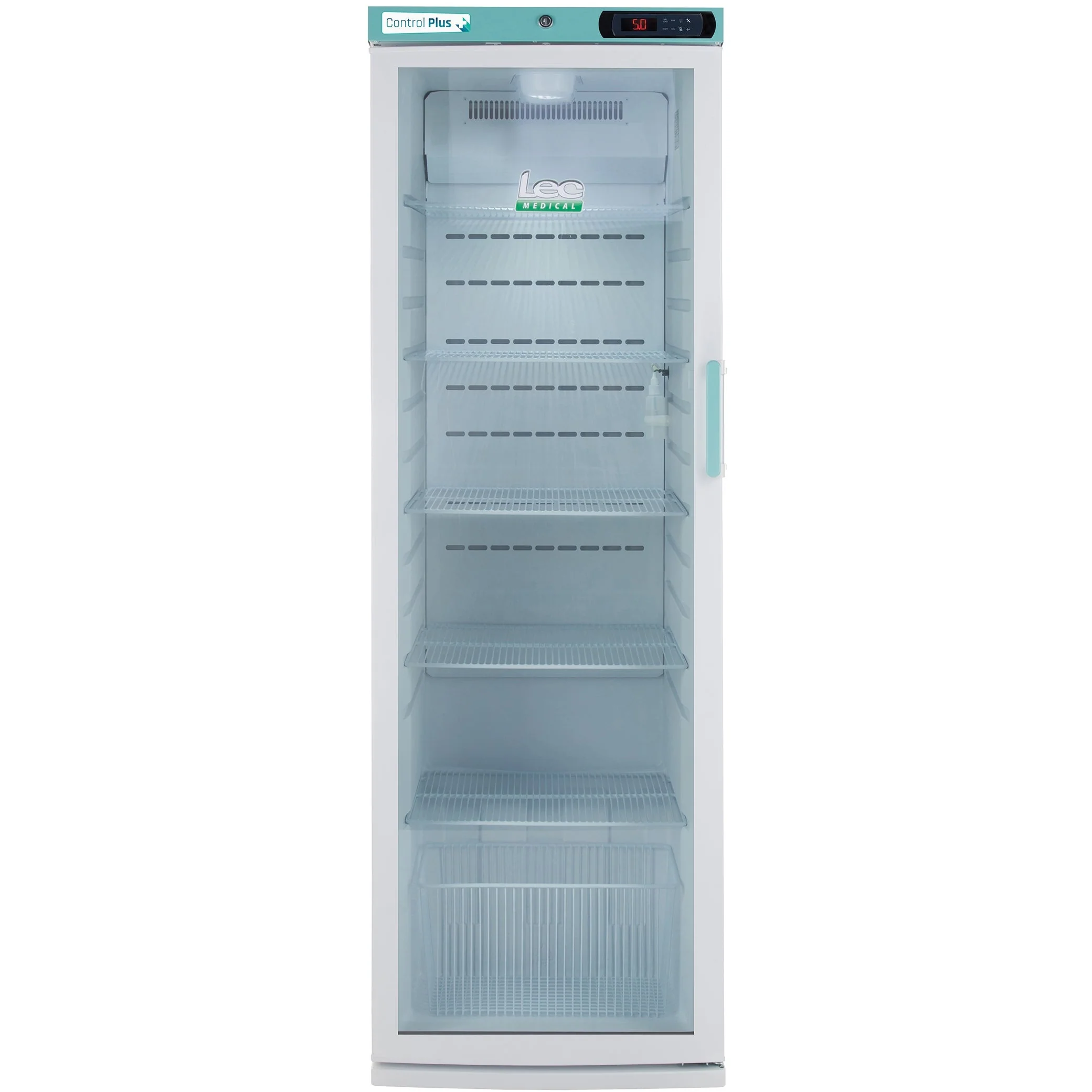 Lec PPGR353UK-LHH - 353L Lec Pharmacy Fridge - Glass Door - Left Hand Hinge