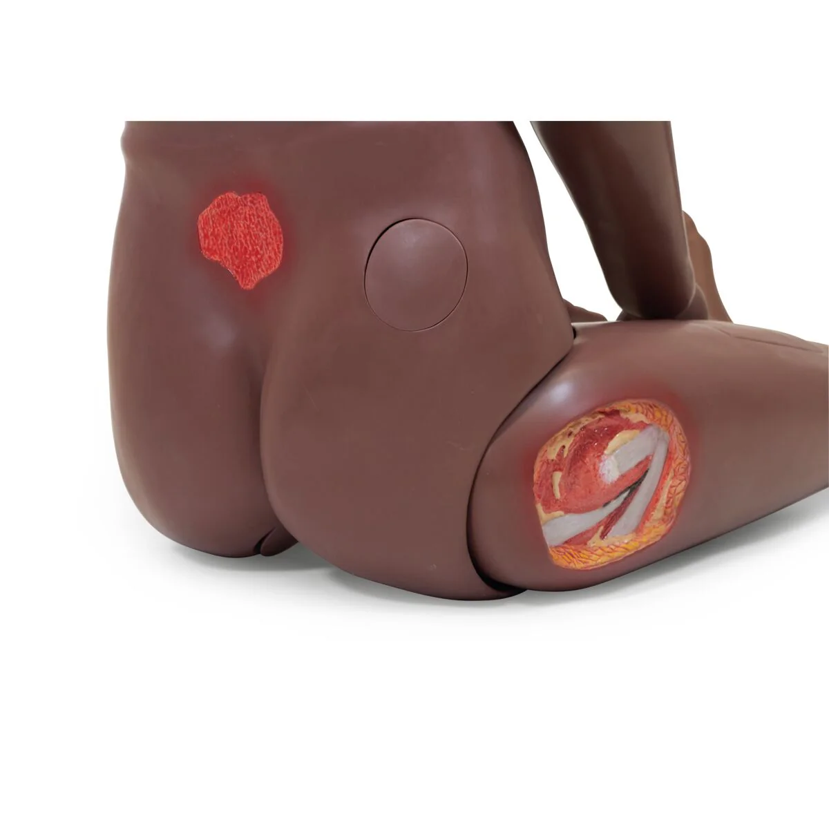 3B Scientific® Basic Patient Care Manikin - Dark Skin - Image 4