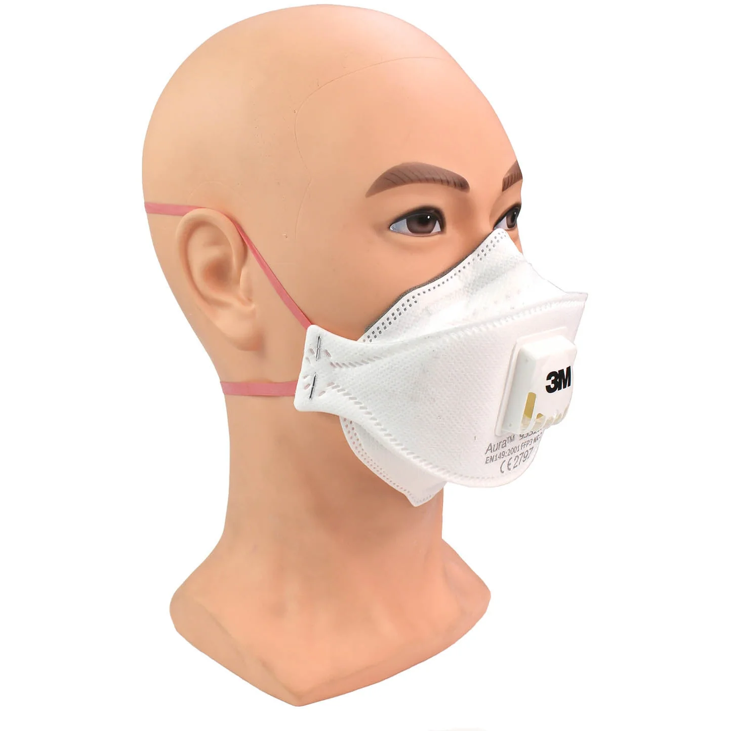 3M™ Aura™ 9332+ (A) FFP3 Valved Respirator Face Mask