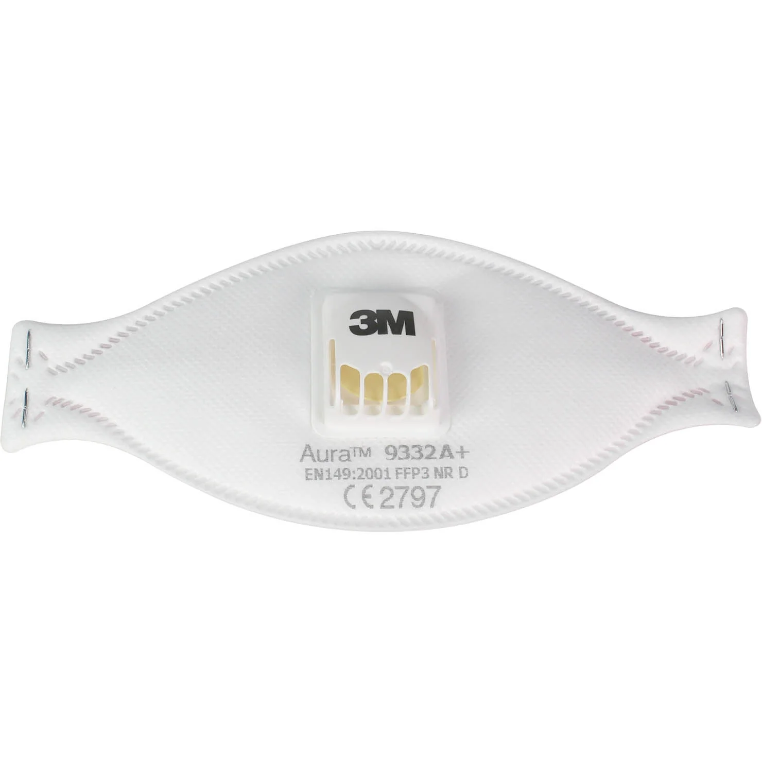 3M™ Aura™ 9332+ (A) FFP3 Valved Respirator Face Mask - Image 3