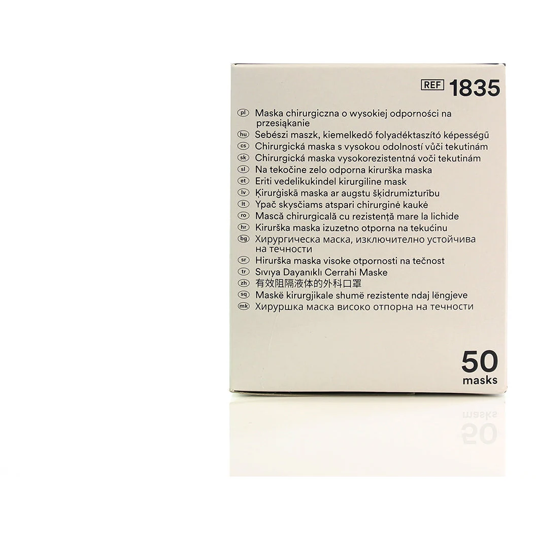 3M™ High Fluid Resistant Surgical Mask - Type IIR - 1835 - Image 3