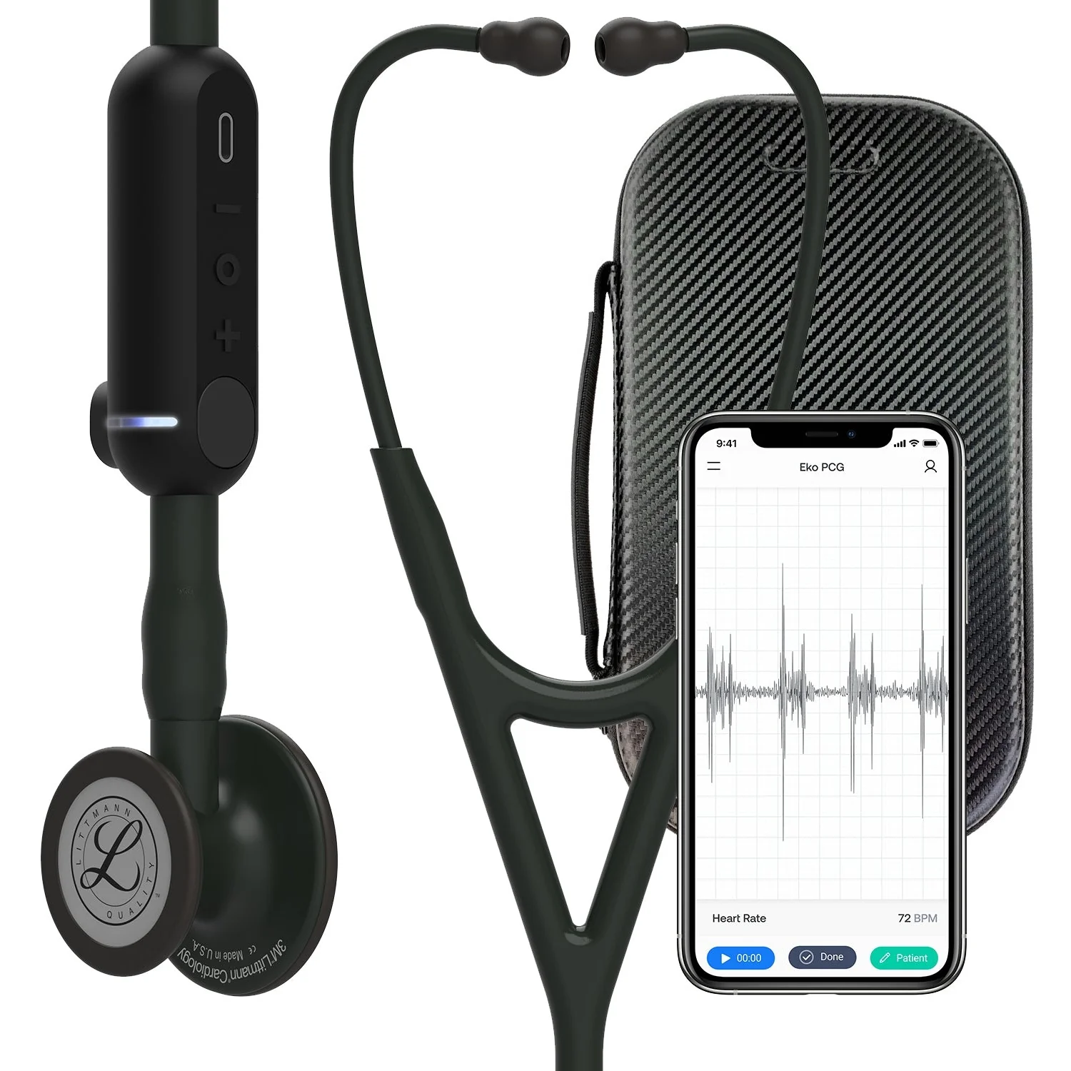 Littmann CORE Digital Stethoscope 8490 - Black - Image 10