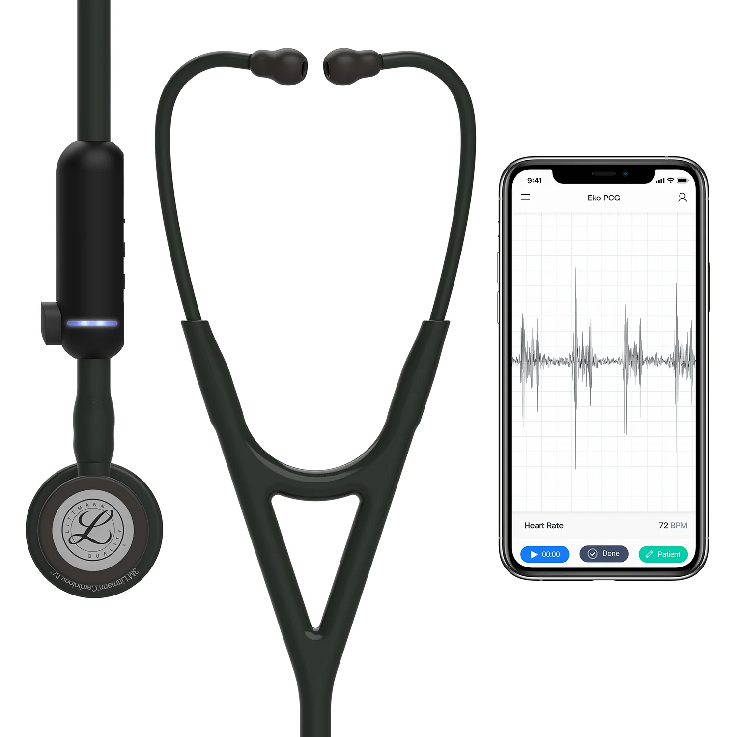 Littmann CORE Digital Stethoscope 8490 - Black - Image 8