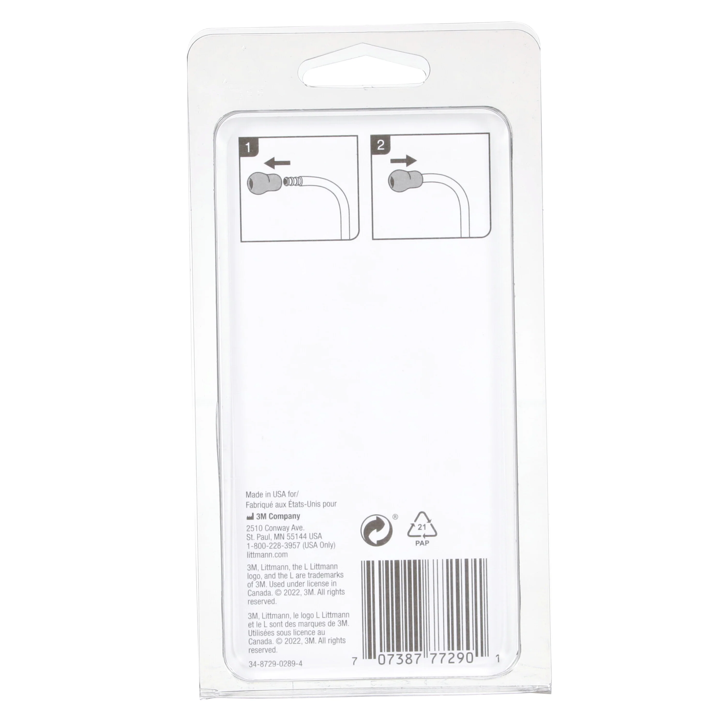Littmann Snap Tight Soft-Sealing Eartips, Black Small & Large - Image 4