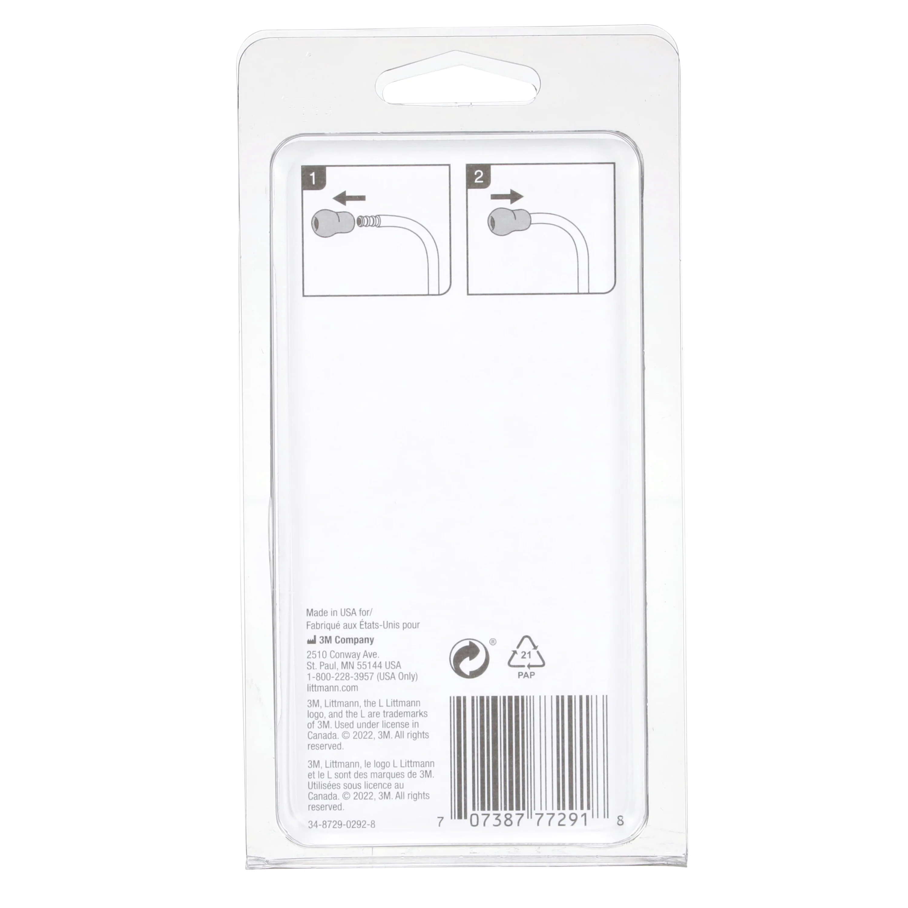 Littmann Snap Tight Soft-Sealing Eartips, Grey Small & Large - Image 4