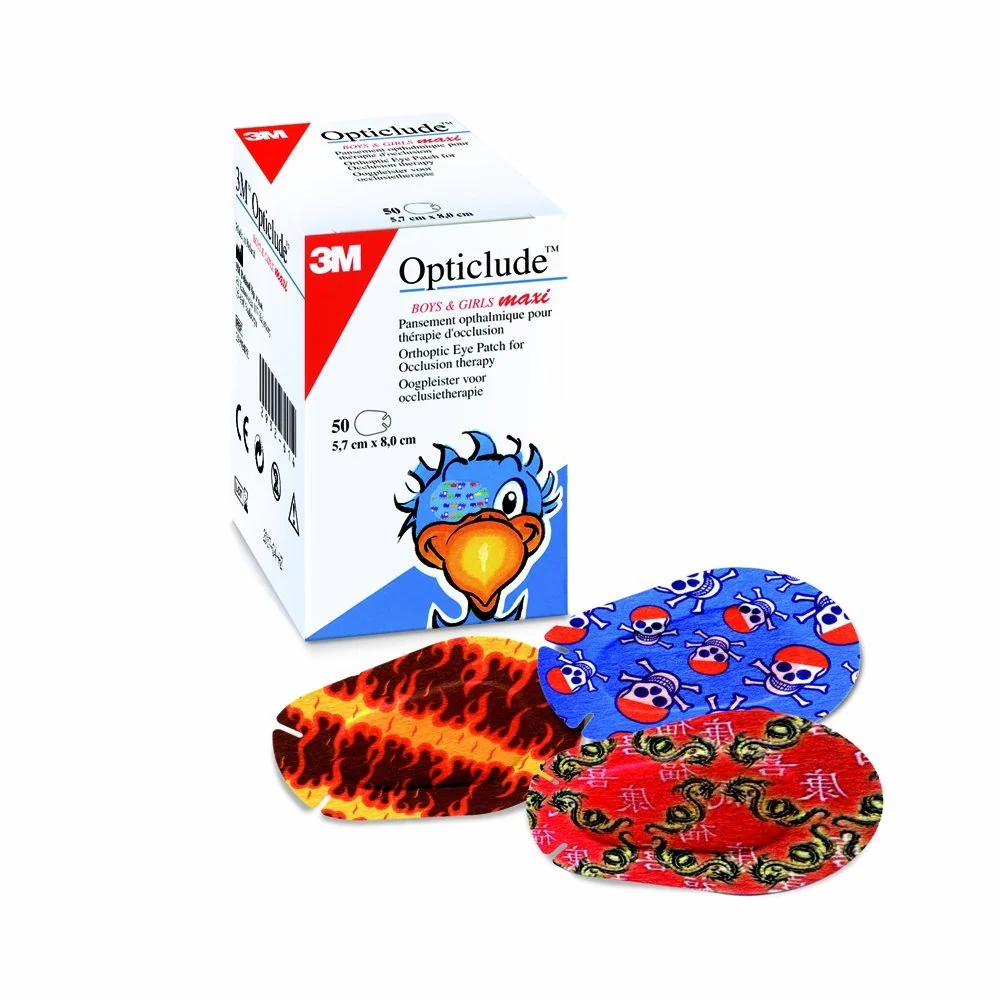 3M Opticlude Orthoptic Eye Patch - Box of 50 - 5.7 x 8cm