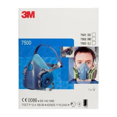 3M Reusable Half Face Mask - Large x 1 - Image 2