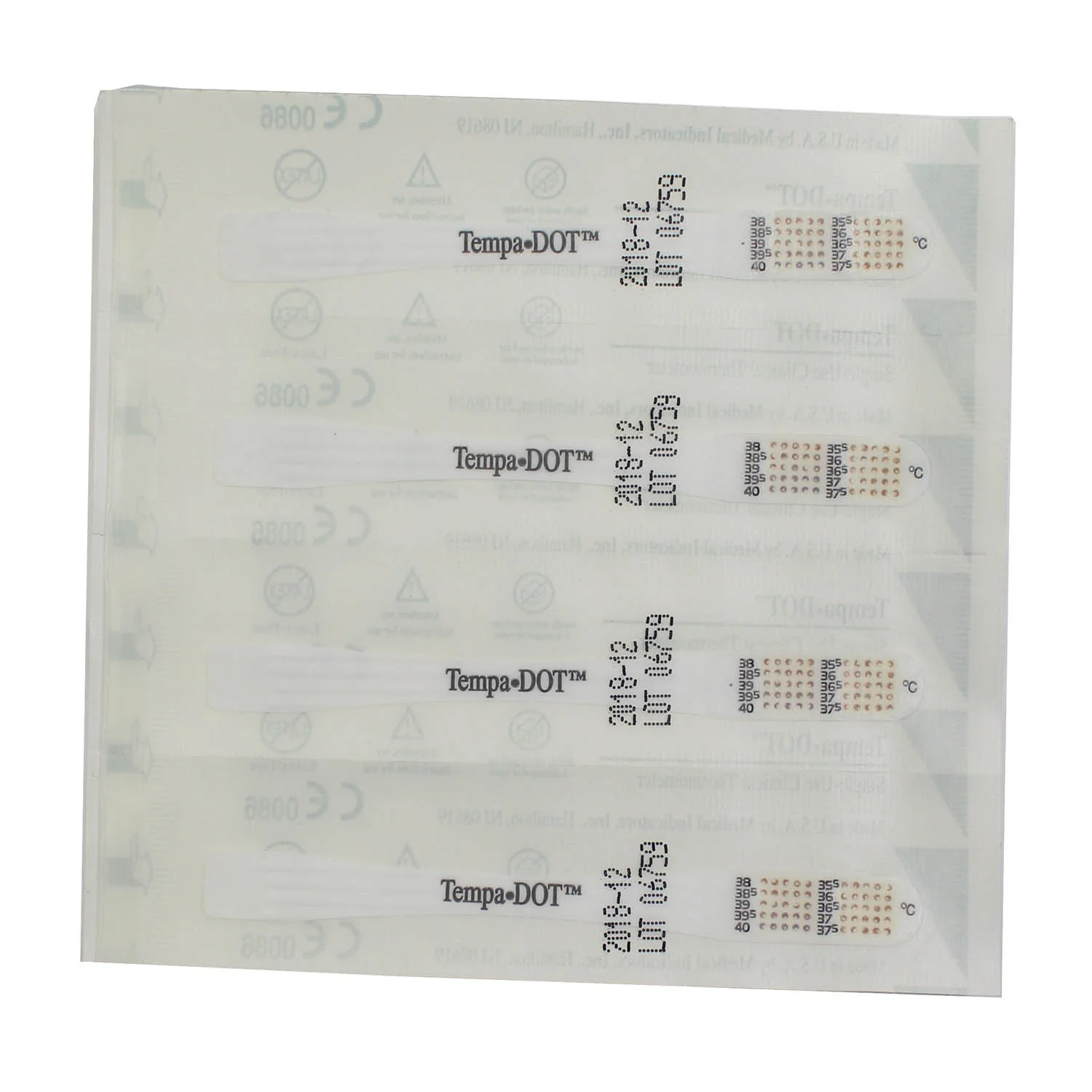 3M Tempadots Disposable Thermometers x 100 - Expiry 03/2023 - Image 3