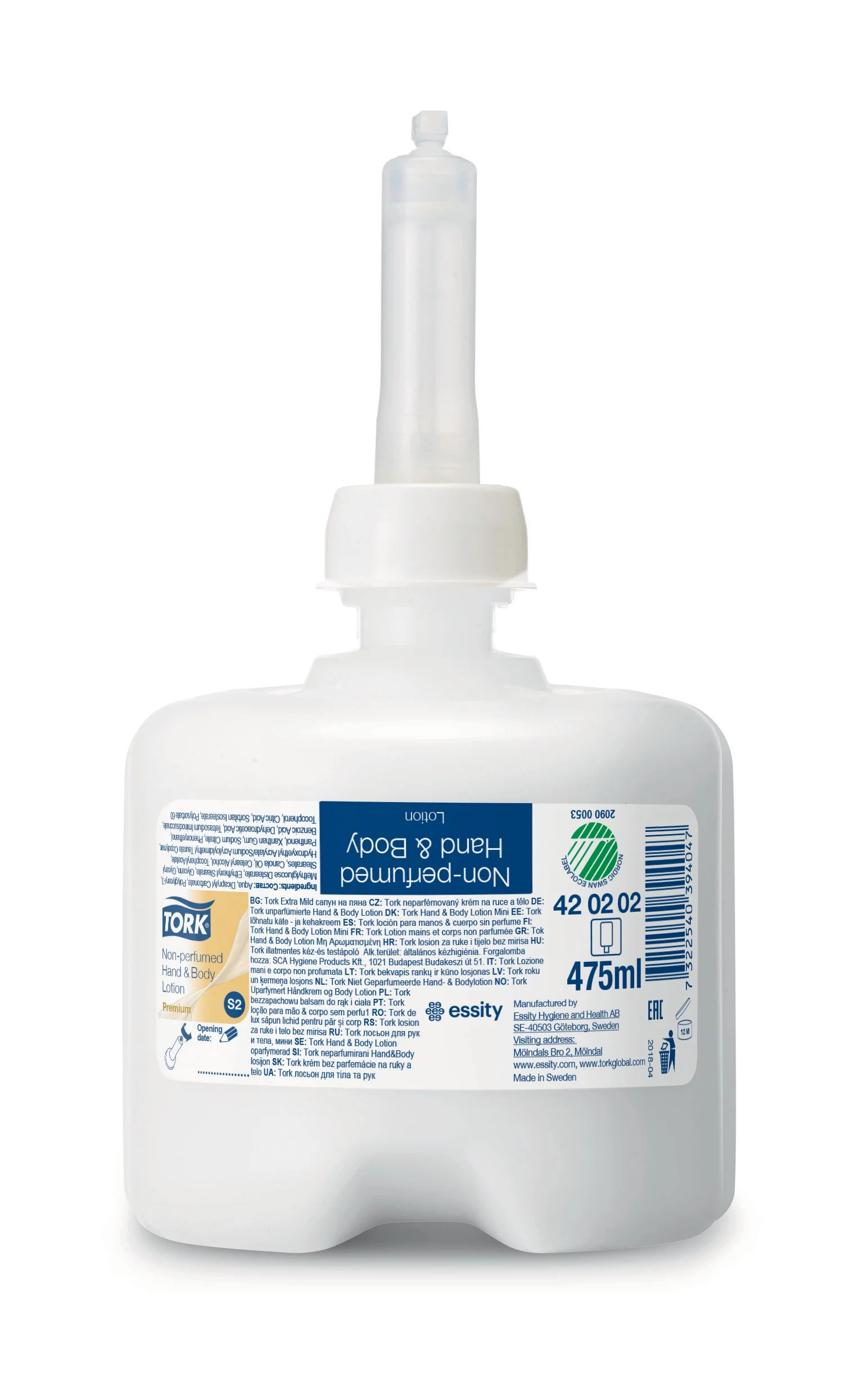 Tork Hand Lotion - 475ml - Image 3