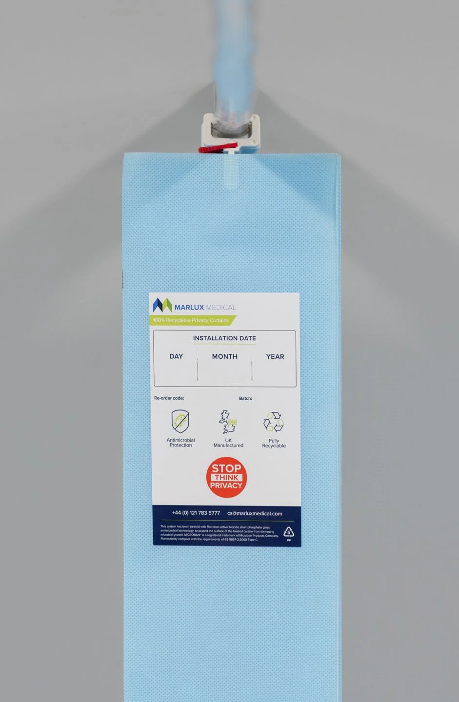 Marlux 7.2M x 1.95M Fast-Fit Anti-Bac Curtains - Image 3