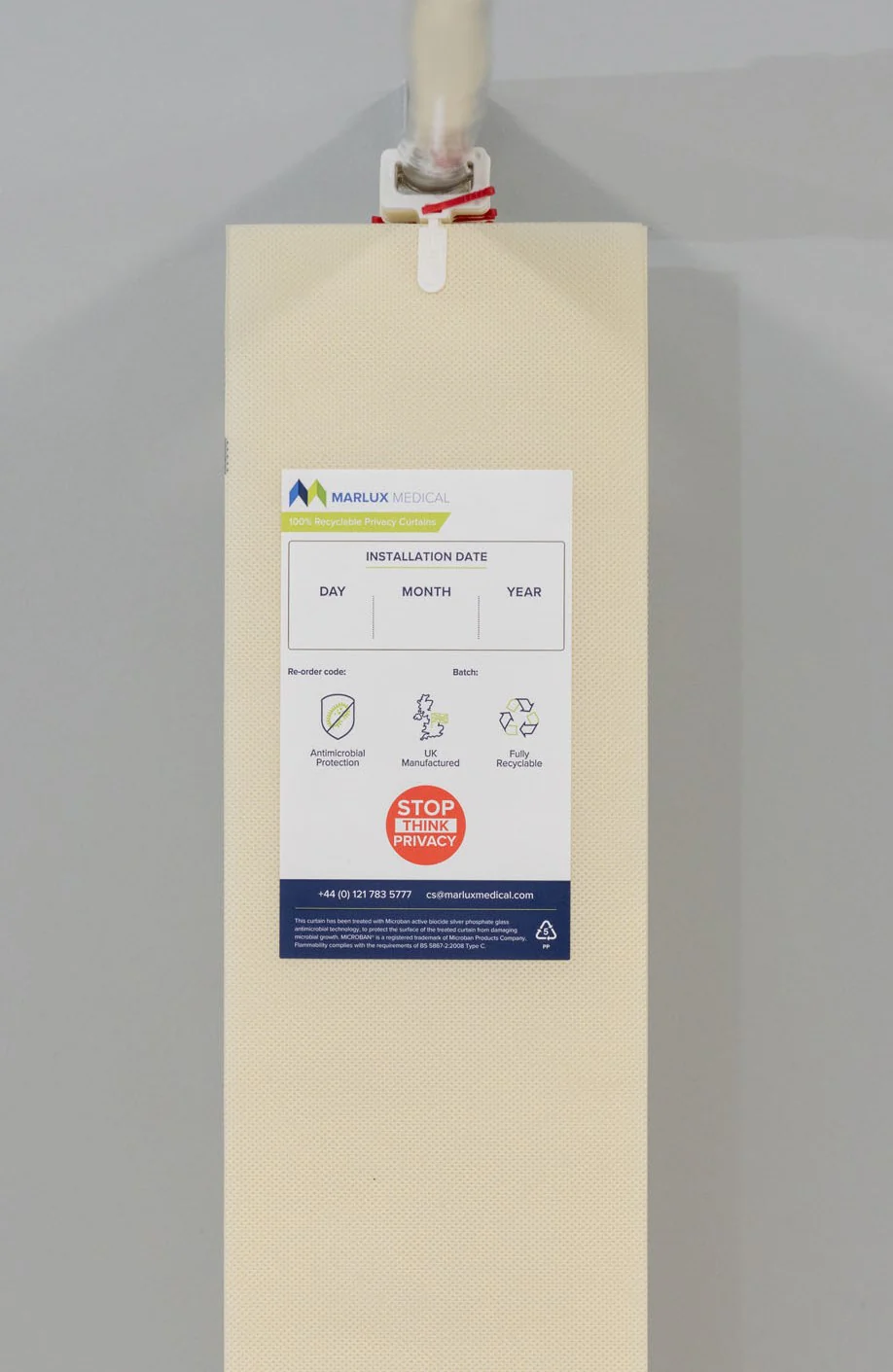 Marlux 7.2M x 1.95M Fast-Fit Anti-Bac Curtains - Image 5