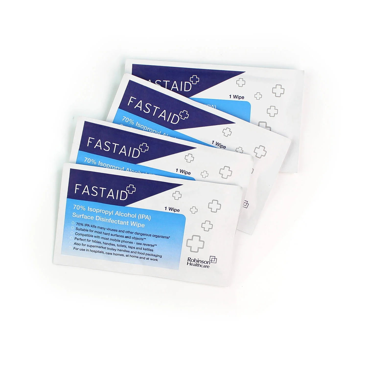 70% Alcohol Wipes - 50 Individual Sachets - Image 4