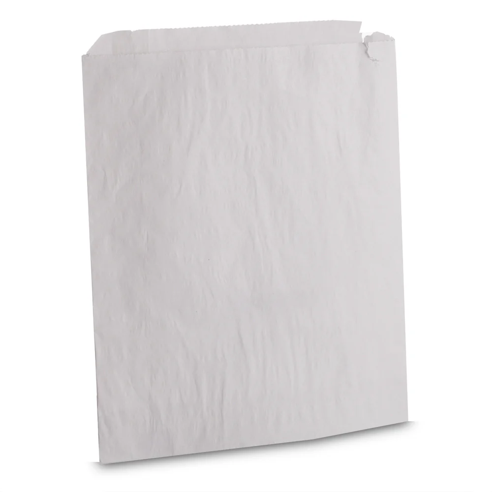7x7" Sulphite Paper Bag Unstrung White x 1000