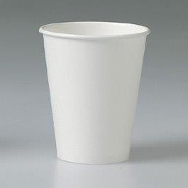 8oz (9oz UK) Hot Cup White x 1000