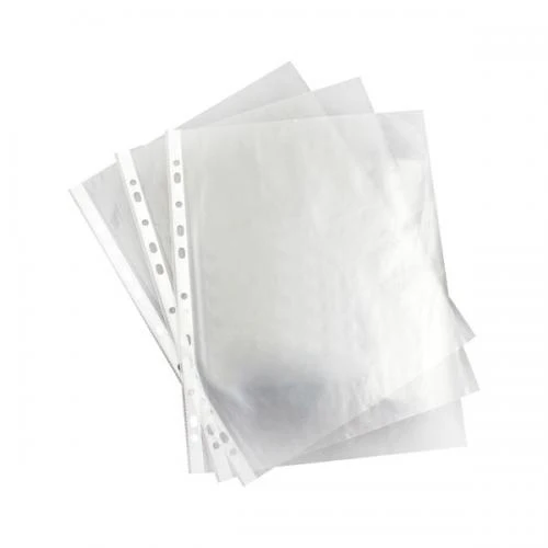 A4 Punched Pocket Clear - 35 Micron - Pack of 100