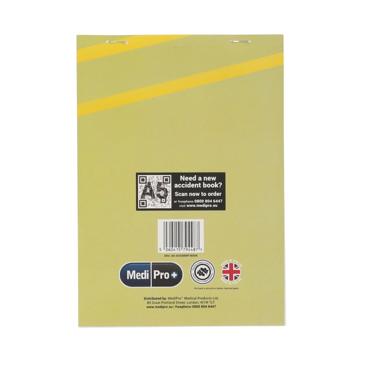 A5 Accident Book - GDPR Compliant - Medipro - Image 5