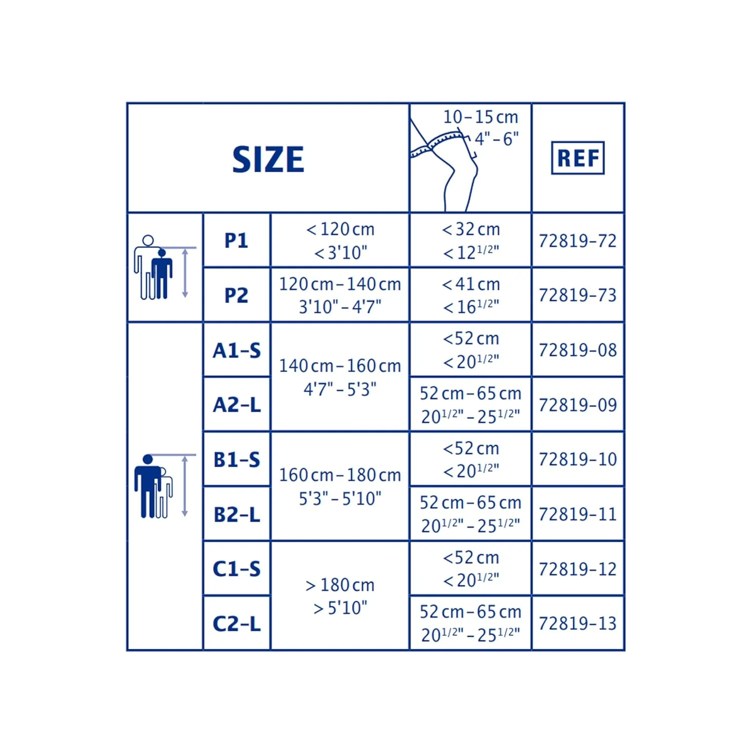 Actimove Genu Eco Knee Immobiliser - Medium/Large - Size B2 - Image 3