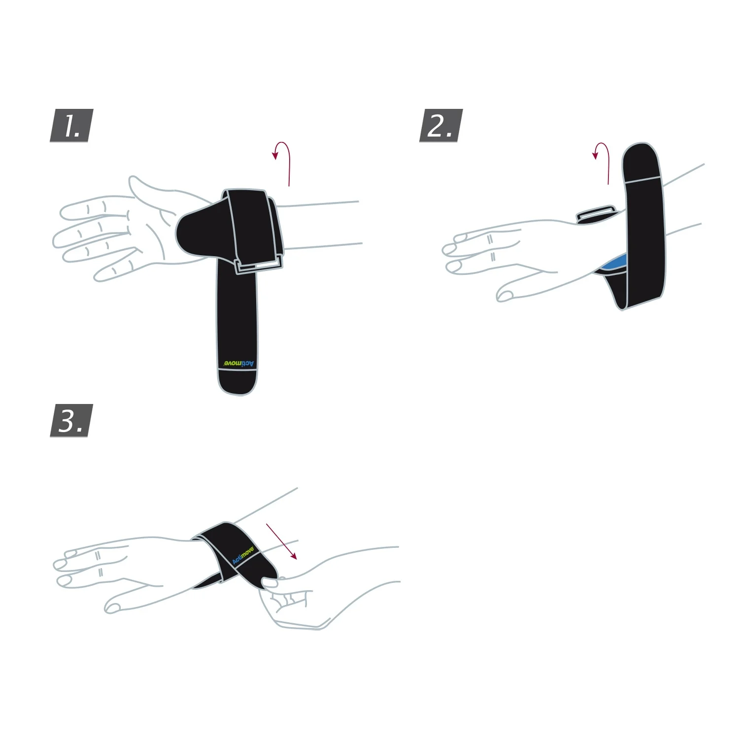 Actimove® Wrist Stabiliser Carpal - EVERDAY SUPPORTS - Image 3