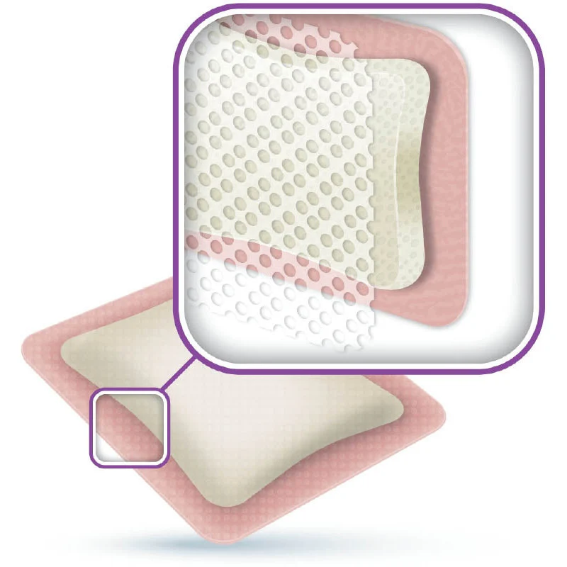 Activheal Foam Contact Sacral Adhesive 18 x 18.5cm Pack of 10