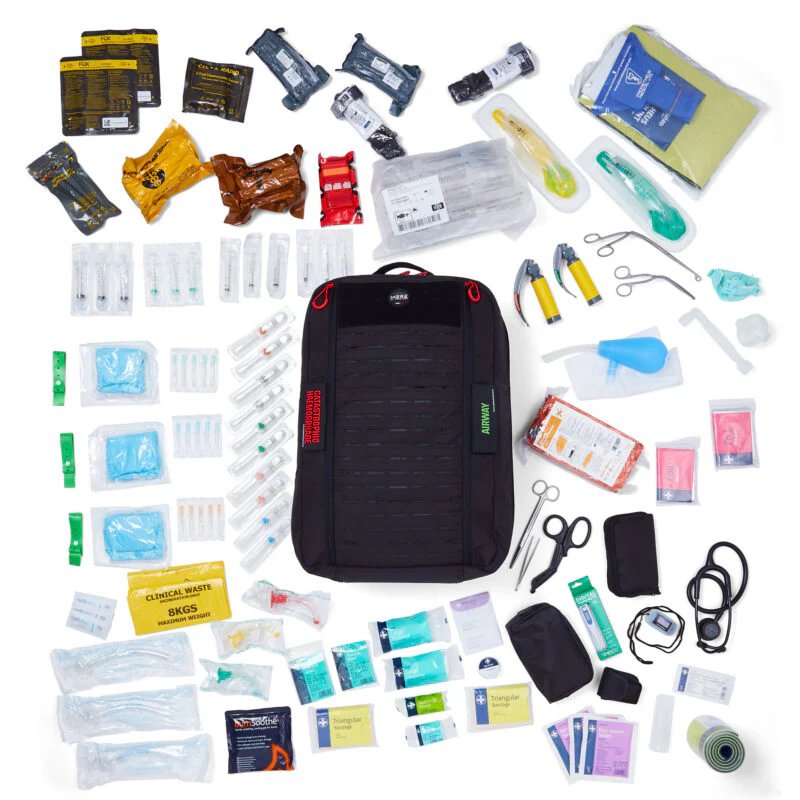 Advanced Medic Response Kit and Bag