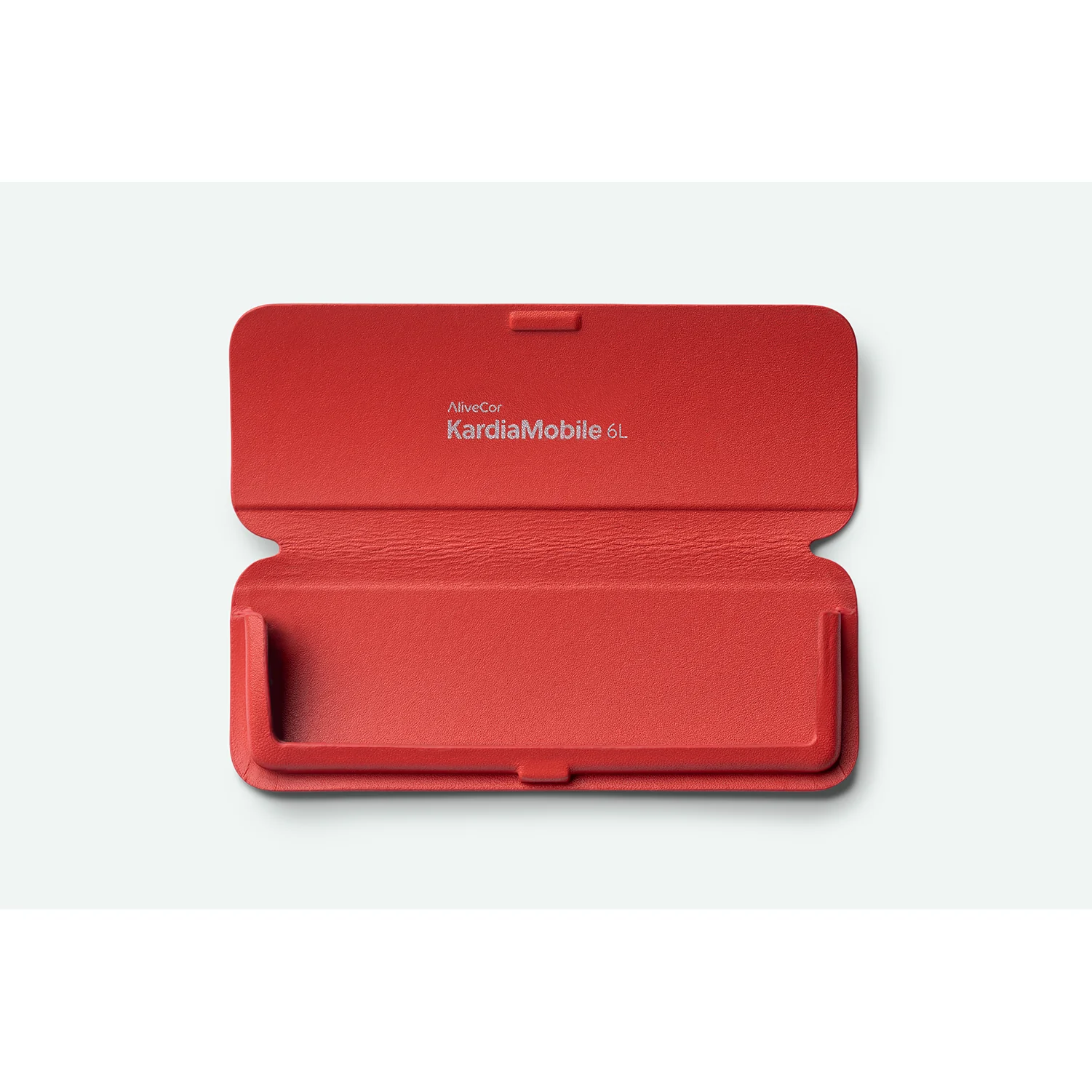 AliveCor KardiaMobile 6L Red Carry Pod