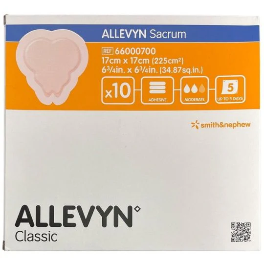 Allevyn Adhesive Sacrum Dressing 17cm x 17cm - Pack of 10