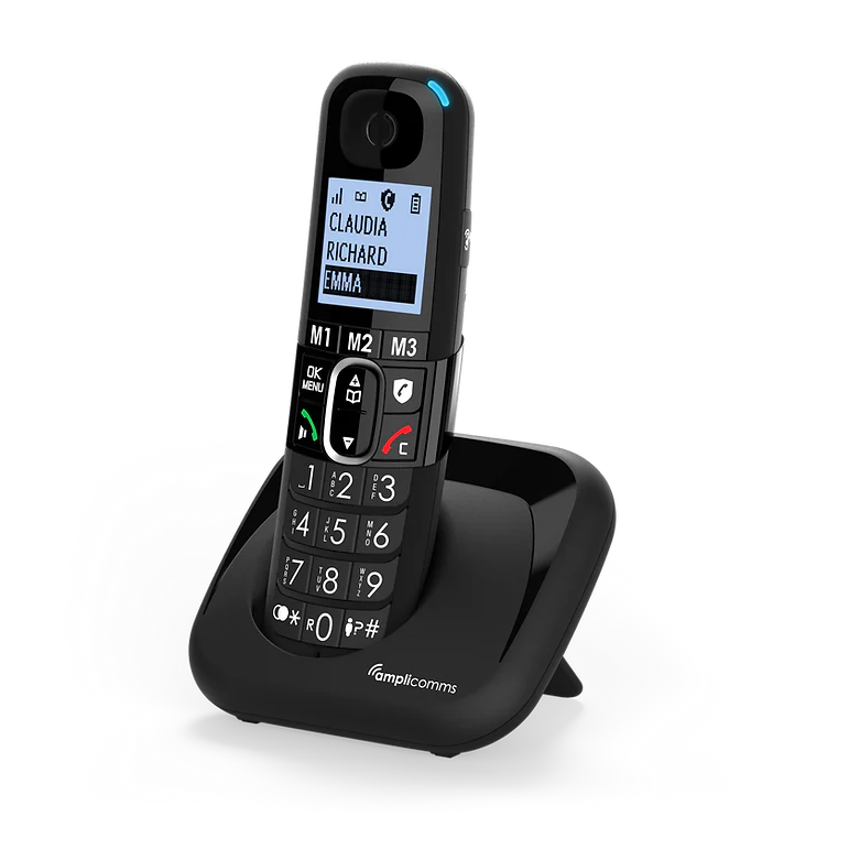 Amplicomms BigTel 1500 Solo Black Solo - Cordless Phone - Image 2