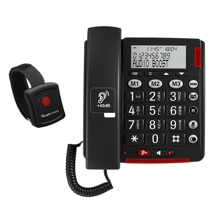 Amplicomms BigTel 50 Alarm Plus - Corded Phone - Image 2
