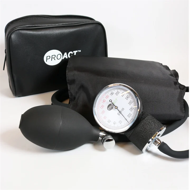 Aneroid Sphygmomanometer, Pocket Type, supplied with Adult Cuff and Carry Case