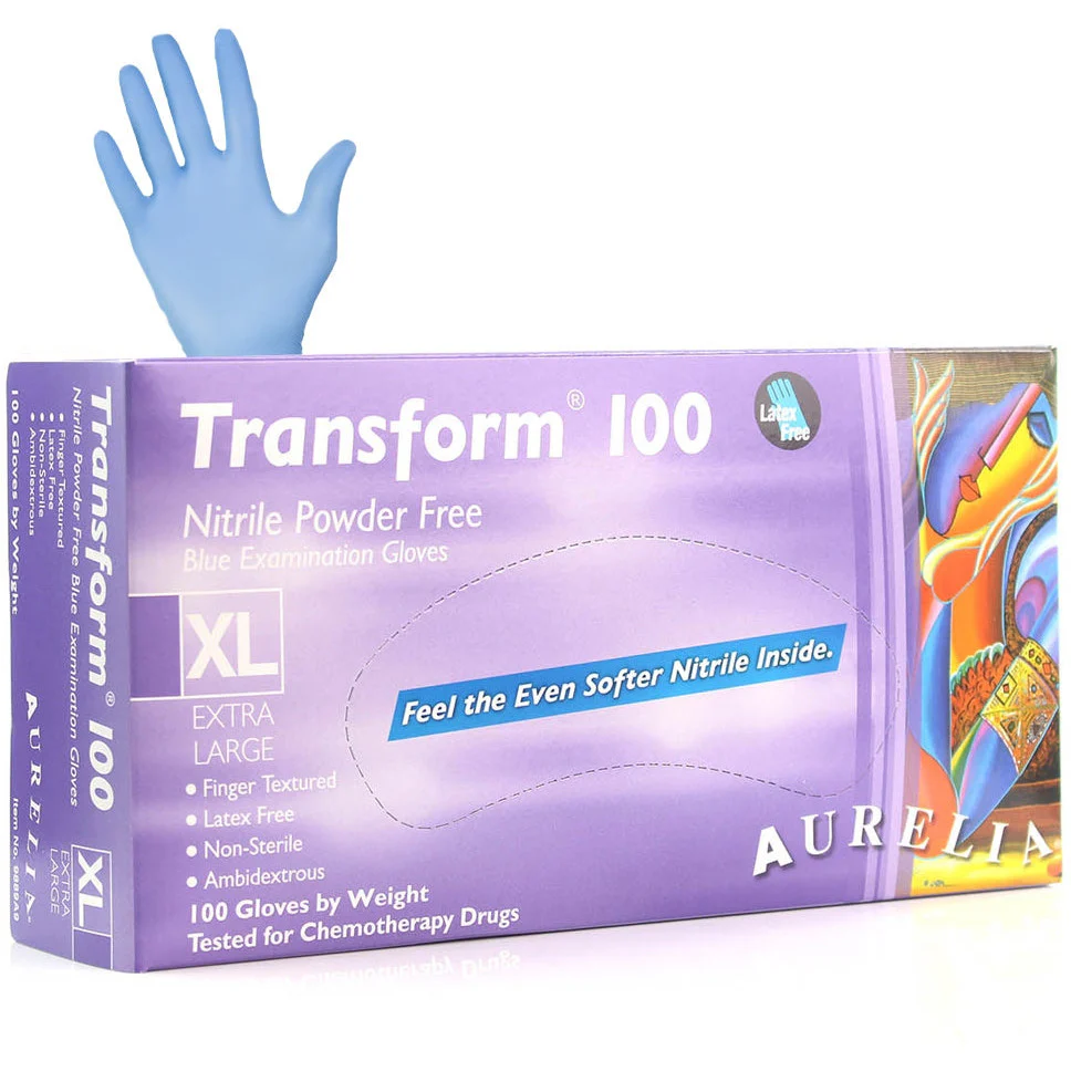 Supermax Aurelia Transform Nitrile Gloves - Pack of 100 - Extra Large