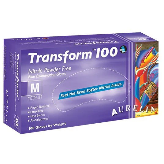 Aurelia Transform Nitrile Gloves - Pack of 200 - Extra Small - Image 3