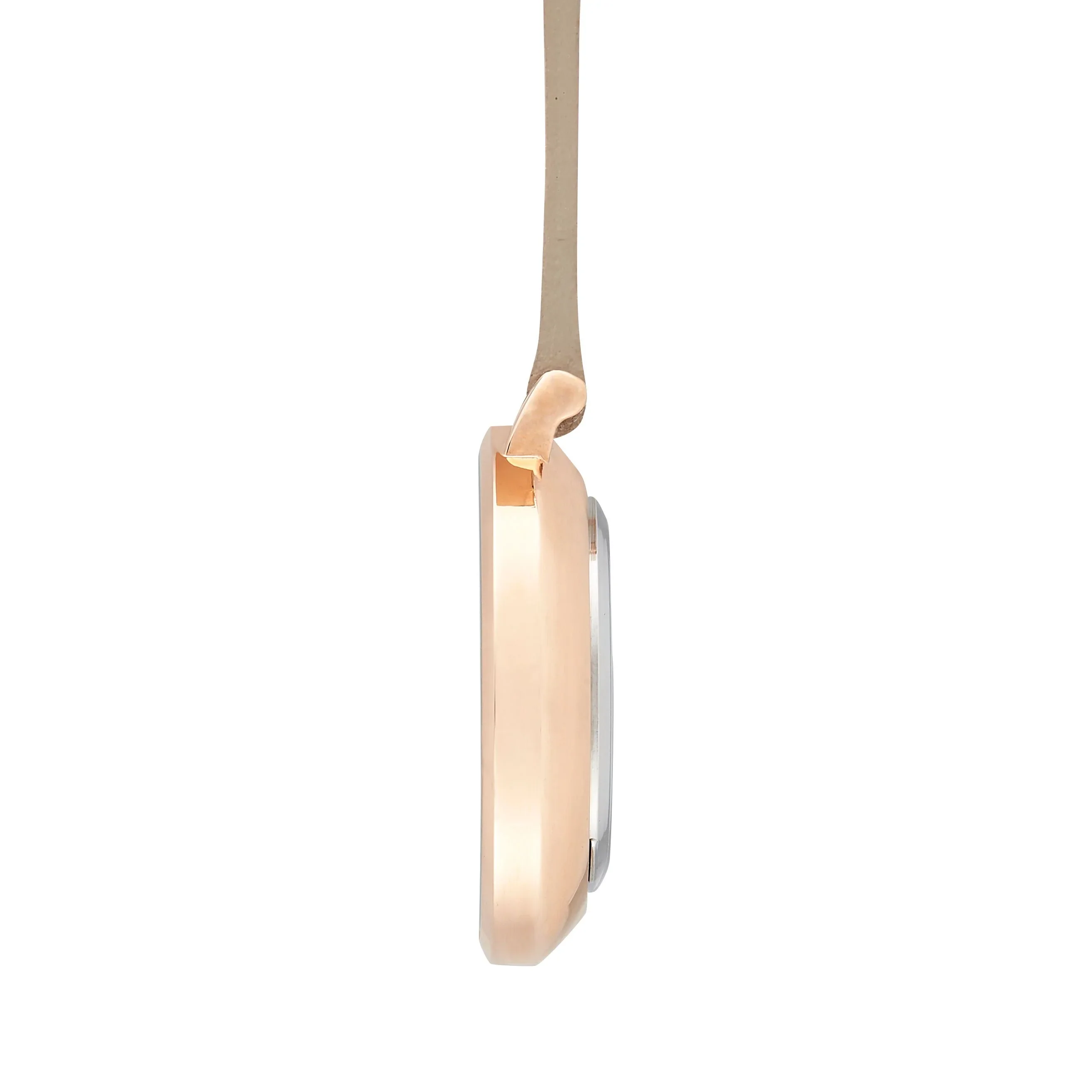 Aurora Ivory/Rose Gold/Grey Leather Fob 35 - Image 4