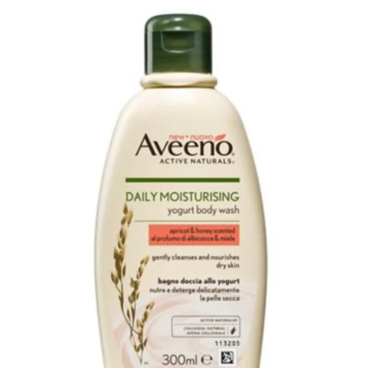 Aveeno Yogurt Bodywash Apricot & Honey