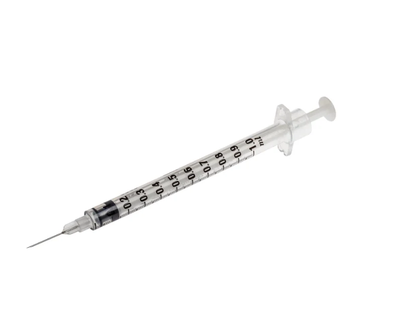 BD Plastipak™ 1 ml Syringe With 26G x 1/2" Needle (12.7mm) - Box of 100