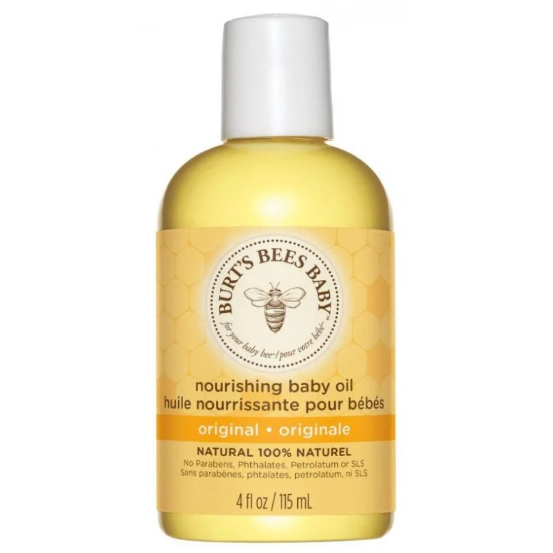 Baby Bee Nourishing Baby Oil (4 fl oz / 118 ml)