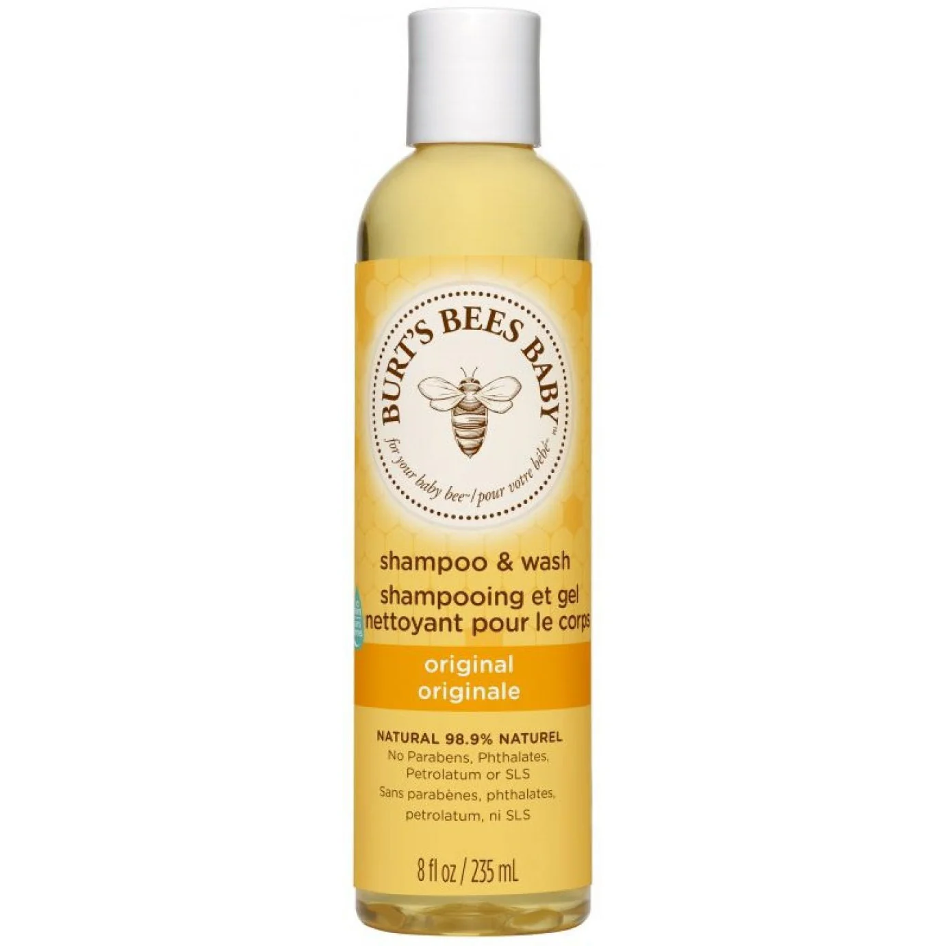 Baby Bee Shampoo & Body Wash (8 fl oz / 235 ml)