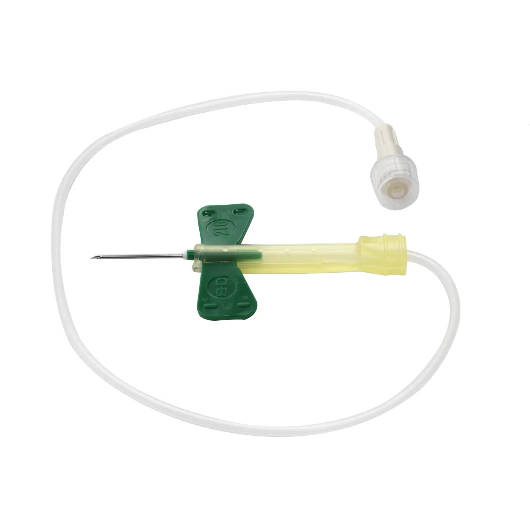 BD Safety-Lok Blood Set 21g x 0.75 without Luer Adaptor 12 Tubing - Single