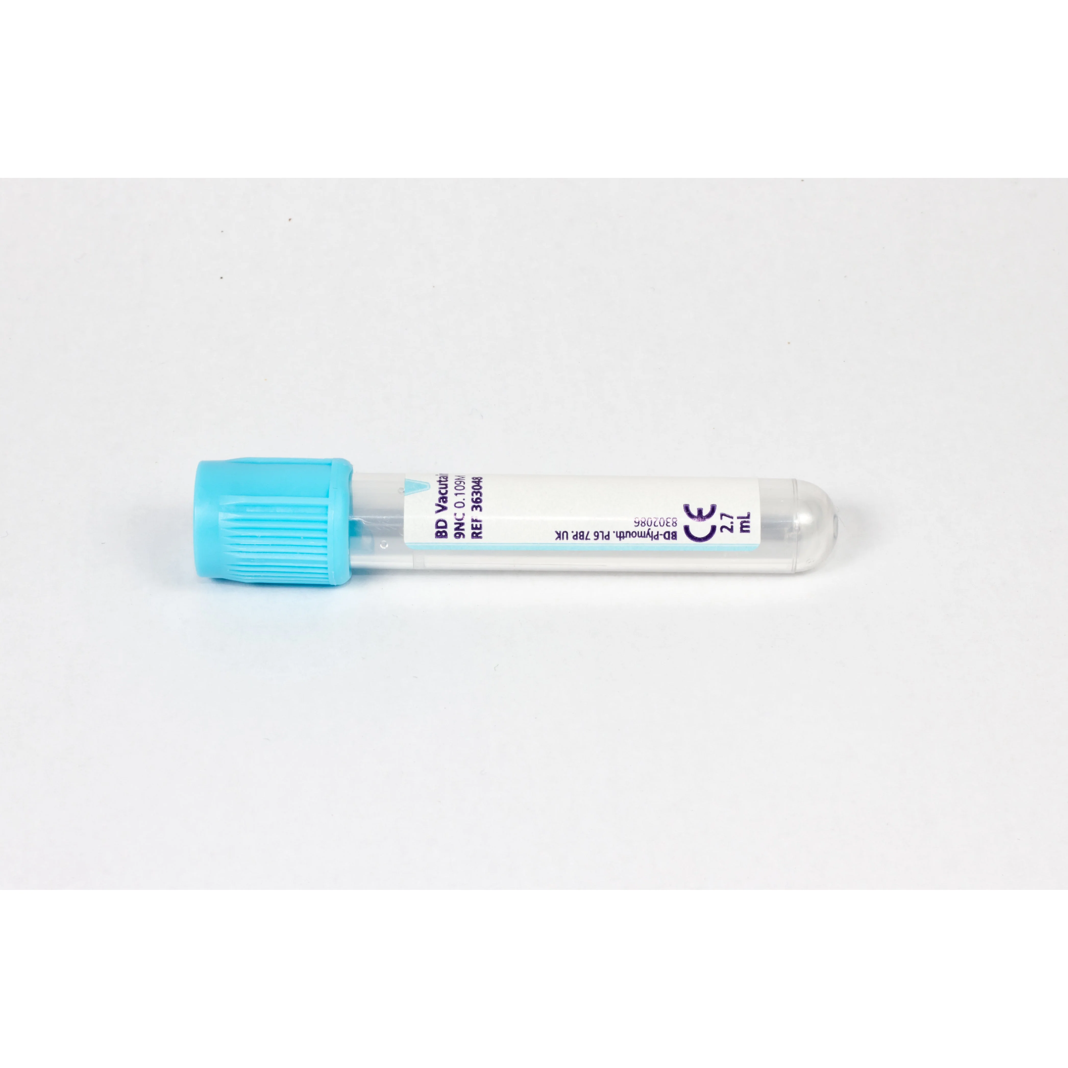 BD Vacutainer Citrate Plus Tube with Hemogard Safety Closure, 2.7ml - box of 100