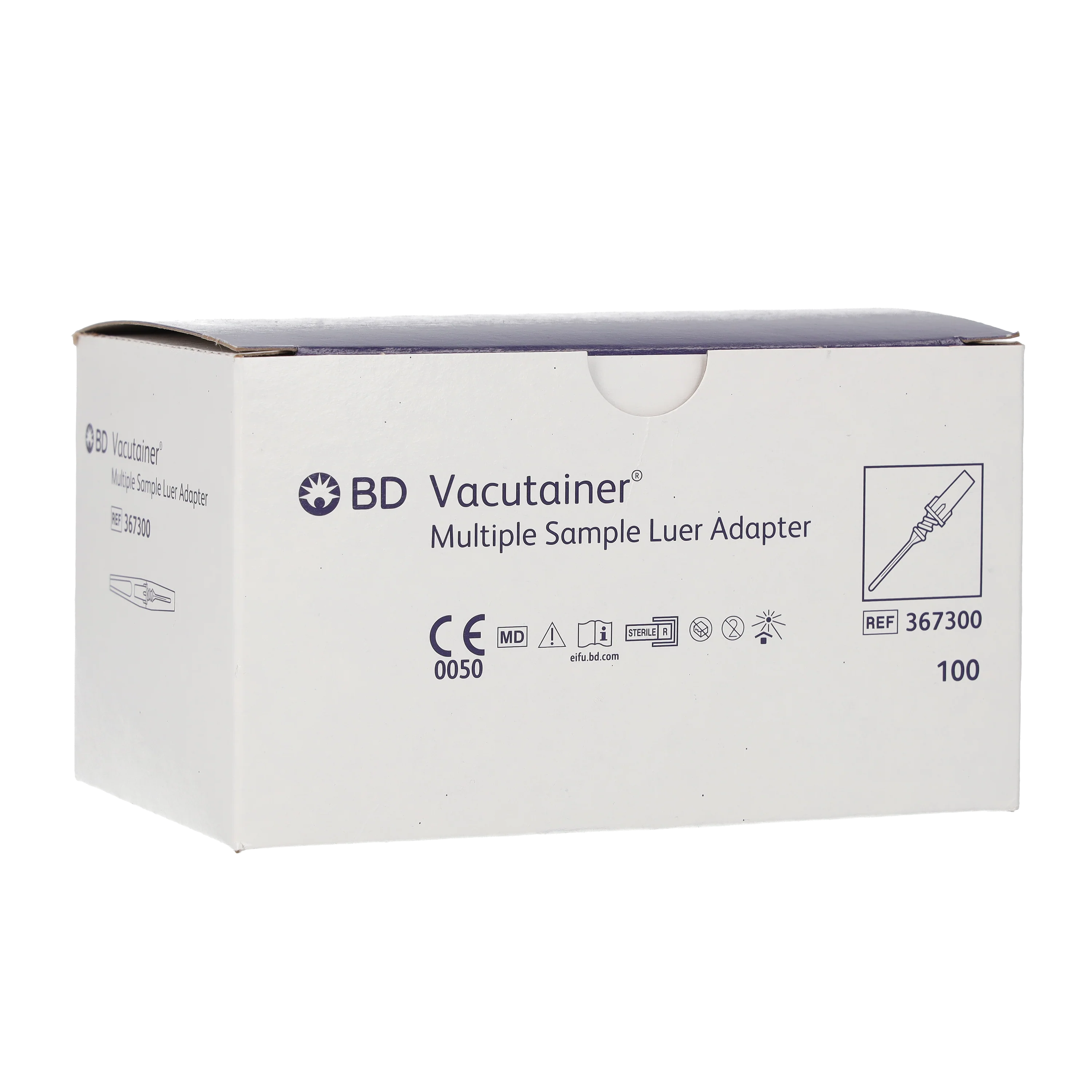 BD Vacutainer Luer Adapter x 100 - Image 3