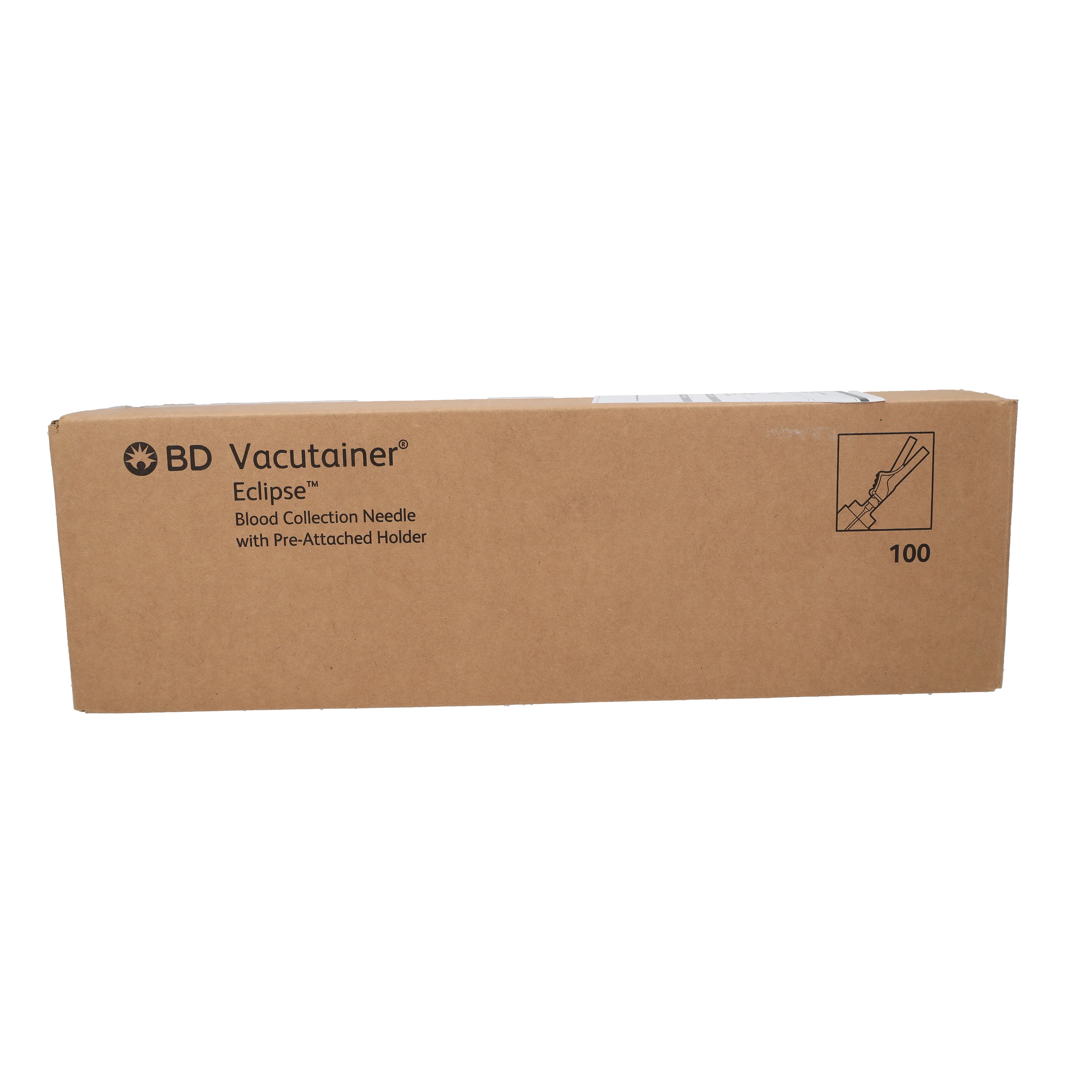 BD Vacutainer® Eclipse™ blood collection needle 21g x1.25 x100 (P) - Image 3