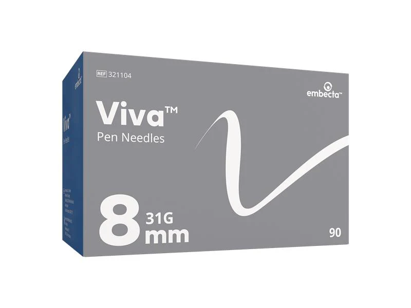Viva™ Pen Needles 0.25mm (31G) x 8mm - Box of 90 - Image 2