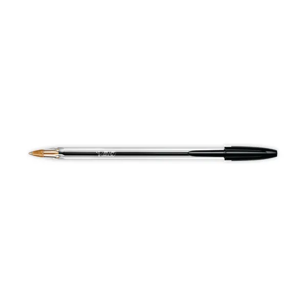 Bic Cristal Ballpoint Pen - Black - Pack of 100 - Image 2