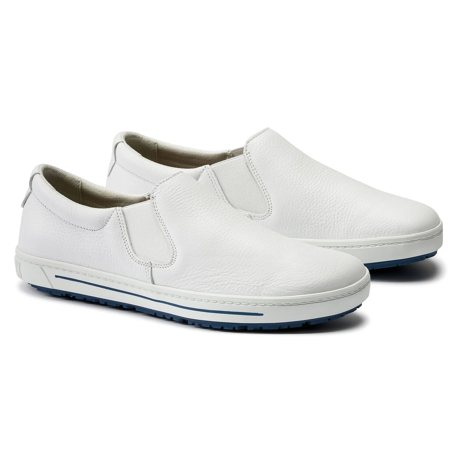 Birkenstock QO 400 Slipper - Natural Leather, White, Size 9 - CLEARANCE - Image 3