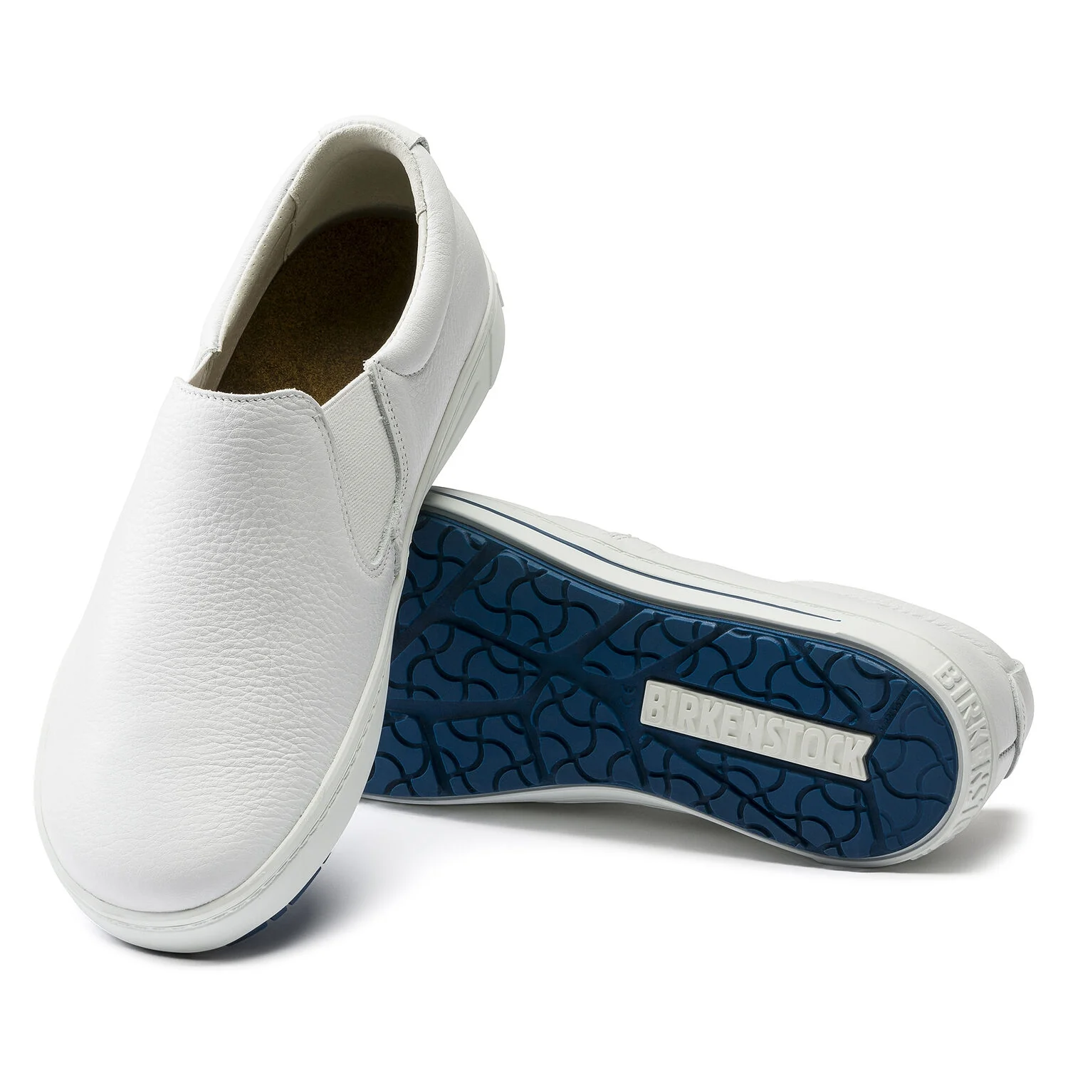 Birkenstock QO 400 Slipper - Natural Leather, White, Size 9 - CLEARANCE - Image 5