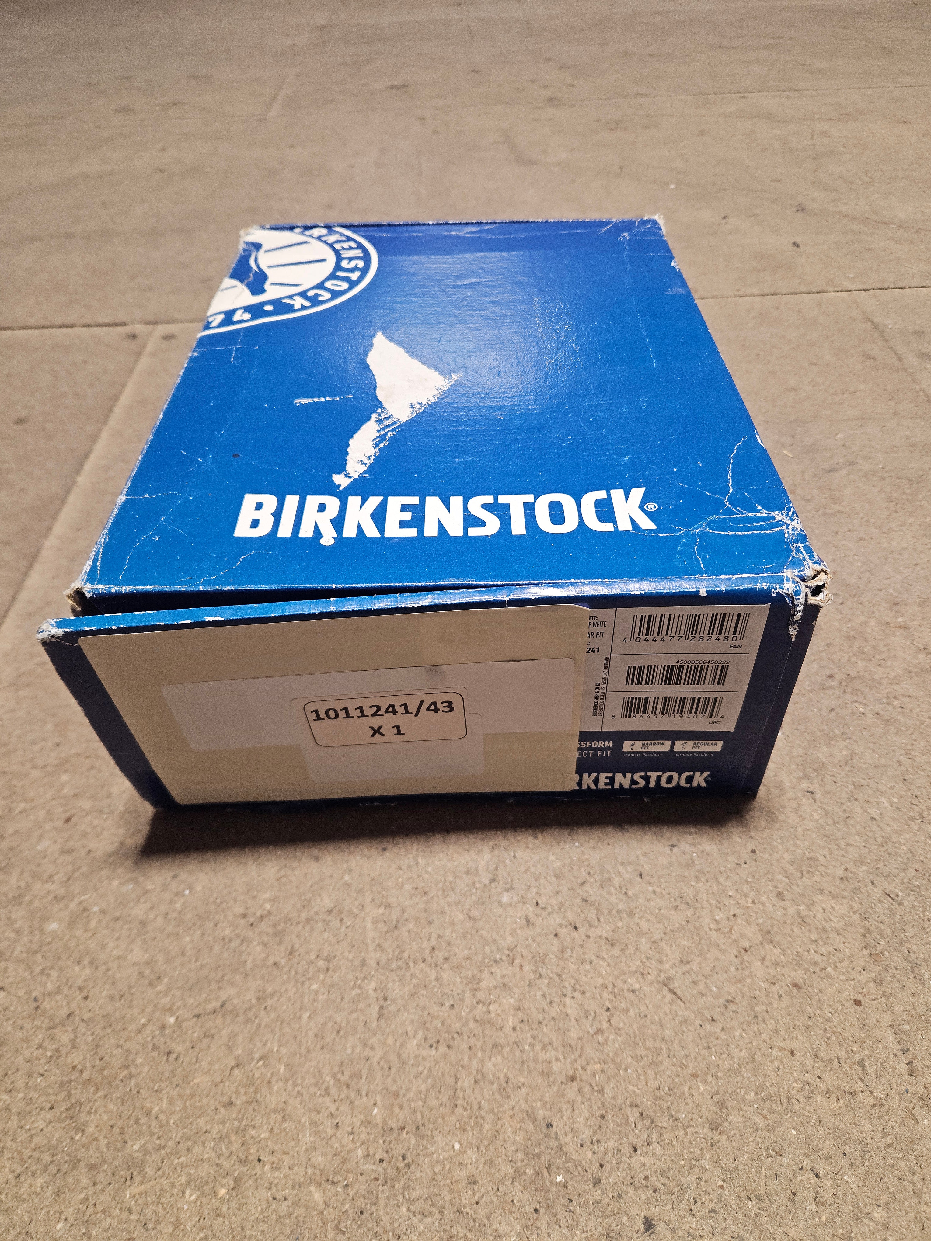 Birkenstock QO 400 Slipper - Natural Leather, White, Size 9 - CLEARANCE - Image 9