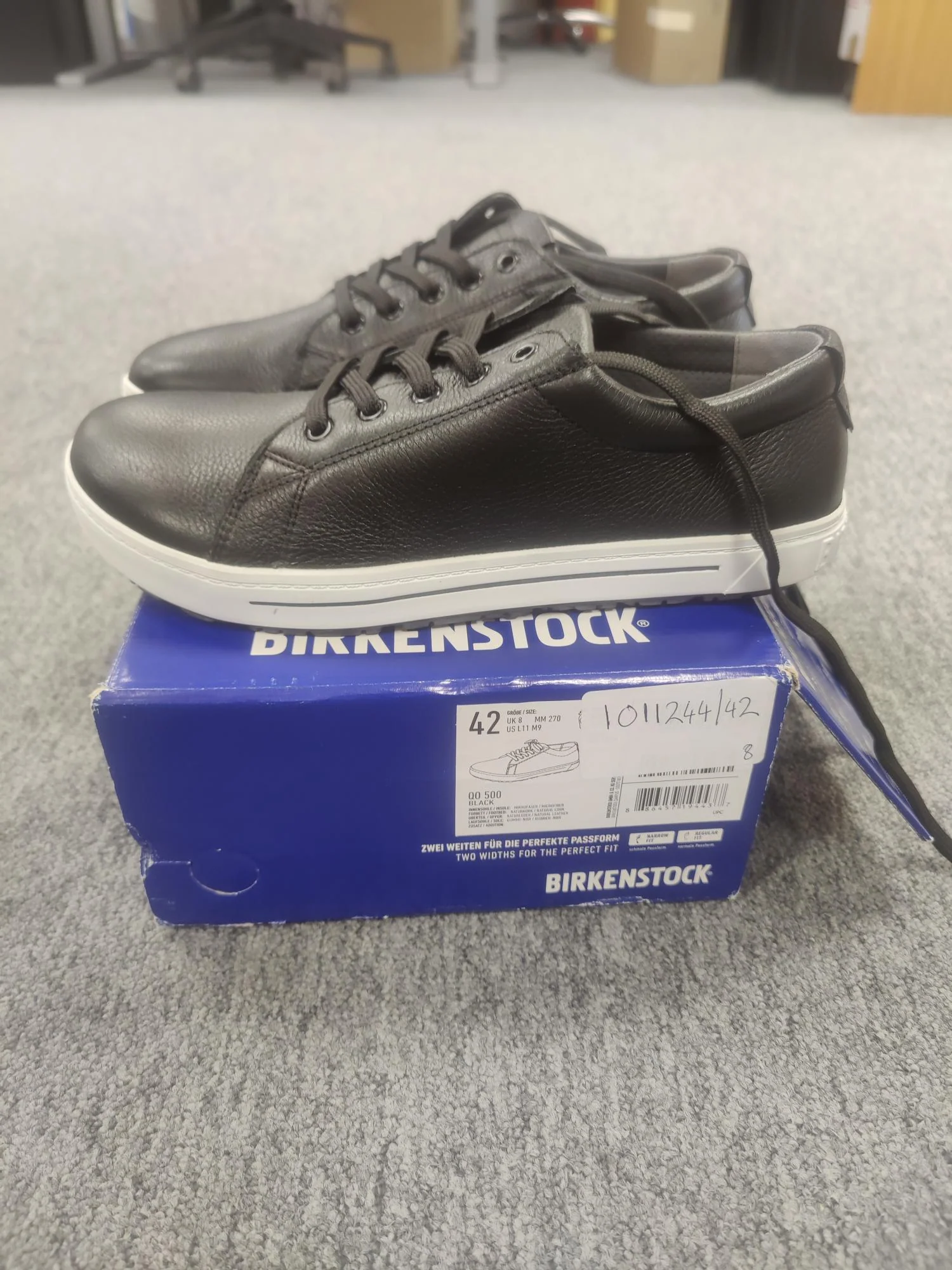 Birkenstock QO 500 Lace Up - Natural Leather - CLEARANCE - Image 10