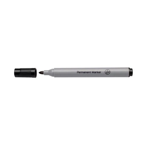 Black Permanent Marker Bullet Tip - Pack of 10
