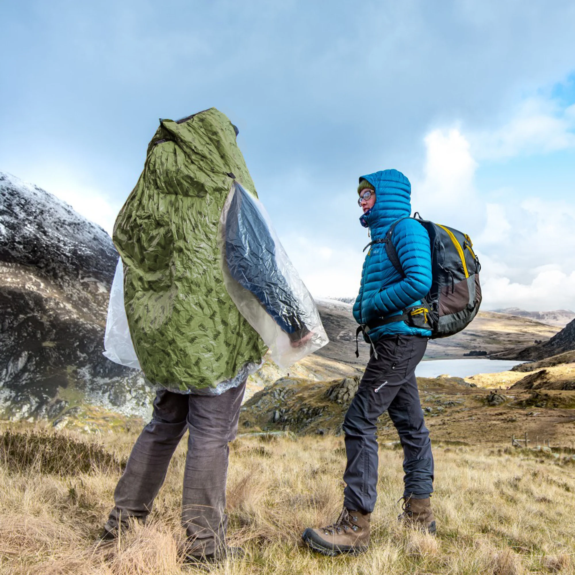 Blizzard 3 Layer Survival Jacket - Green - Image 2