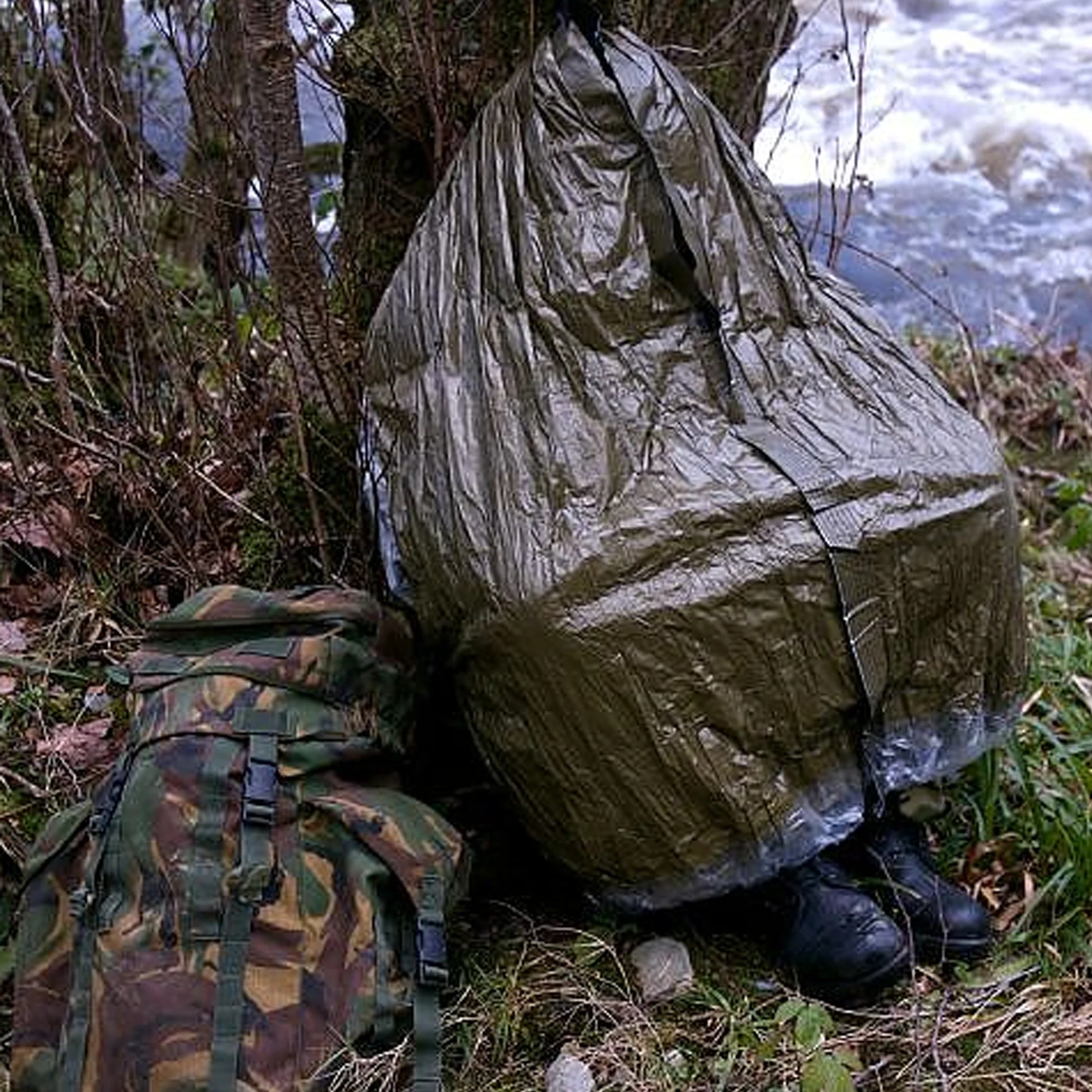 Blizzard 3 Layer Survival Jacket - Green - Image 5